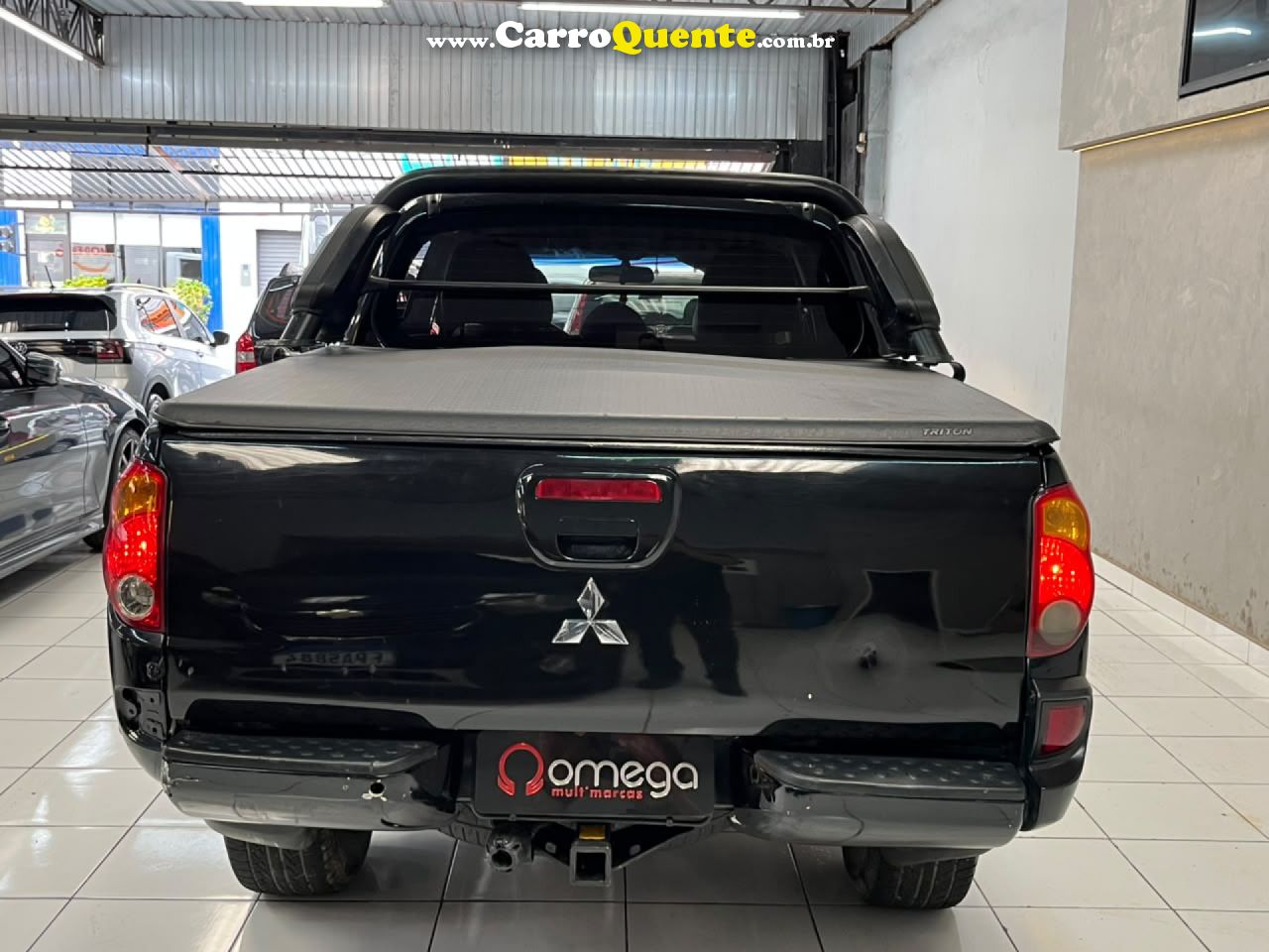 MITSUBISHI   L200 TRITON HPE 3.5 CD V6 24V FLEX AUT.   PRETO 2010 3.5 FLEX - Loja