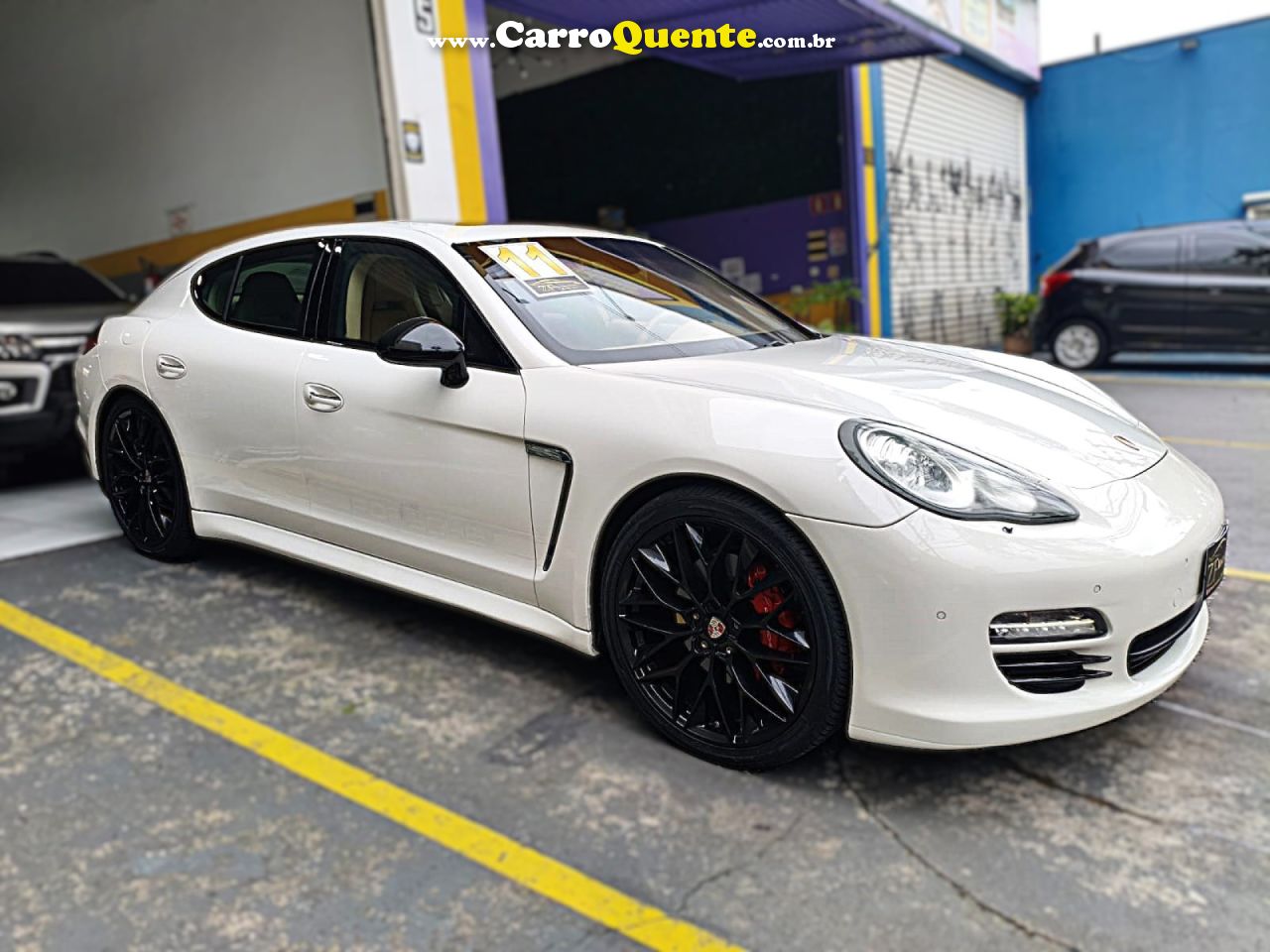 PORSCHE   PANAMERA 4S 4.8 400CV   BRANCO 2011 4.8 GASOLINA - Loja