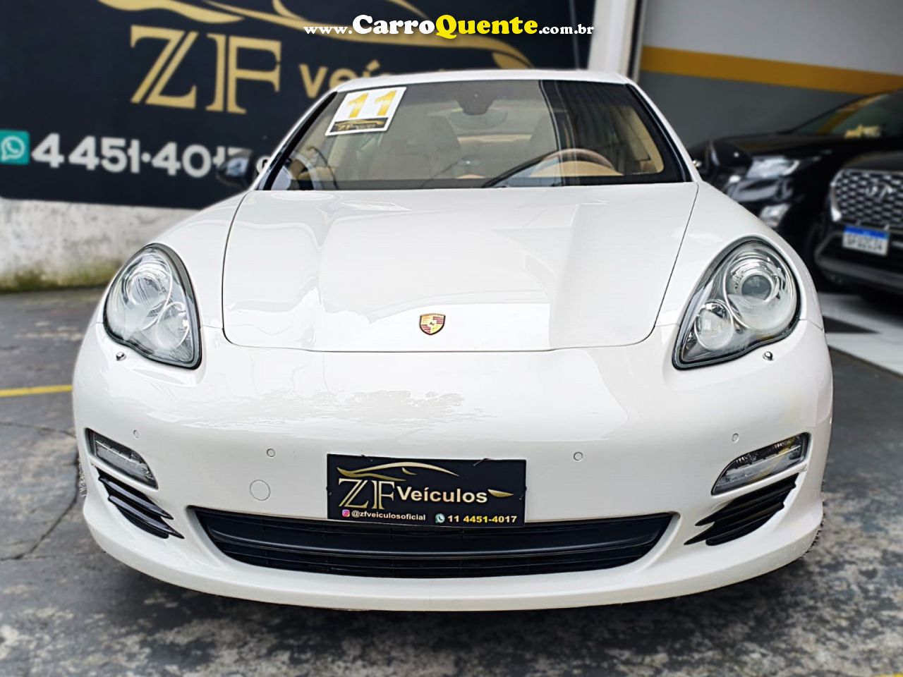 PORSCHE   PANAMERA 4S 4.8 400CV   BRANCO 2011 4.8 GASOLINA - Loja