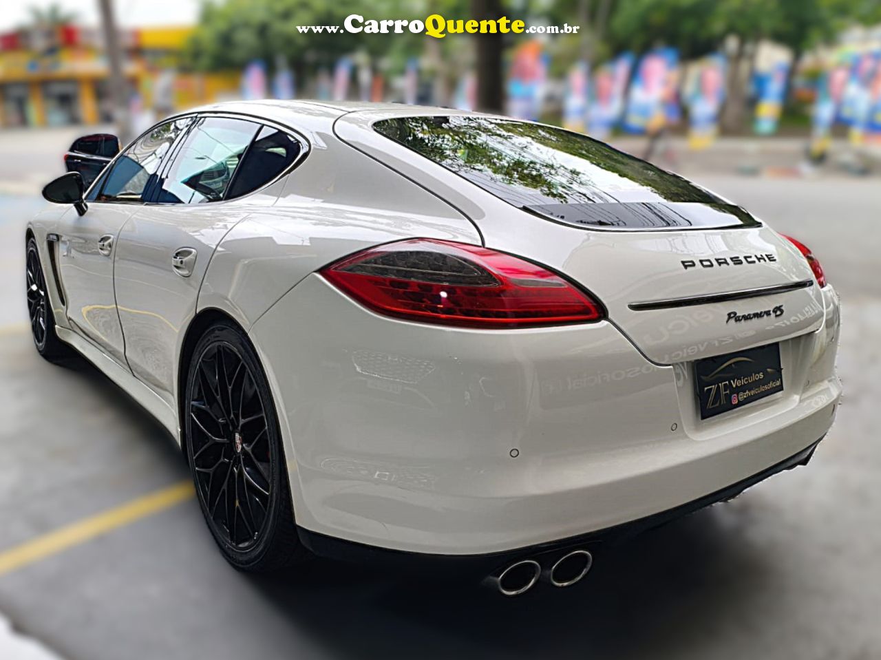 PORSCHE   PANAMERA 4S 4.8 400CV   BRANCO 2011 4.8 GASOLINA - Loja