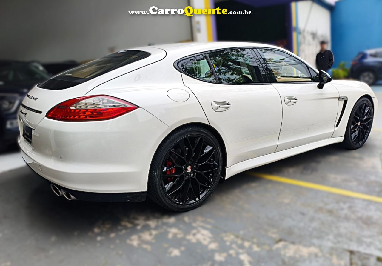 PORSCHE   PANAMERA 4S 4.8 400CV   BRANCO 2011 4.8 GASOLINA - Loja