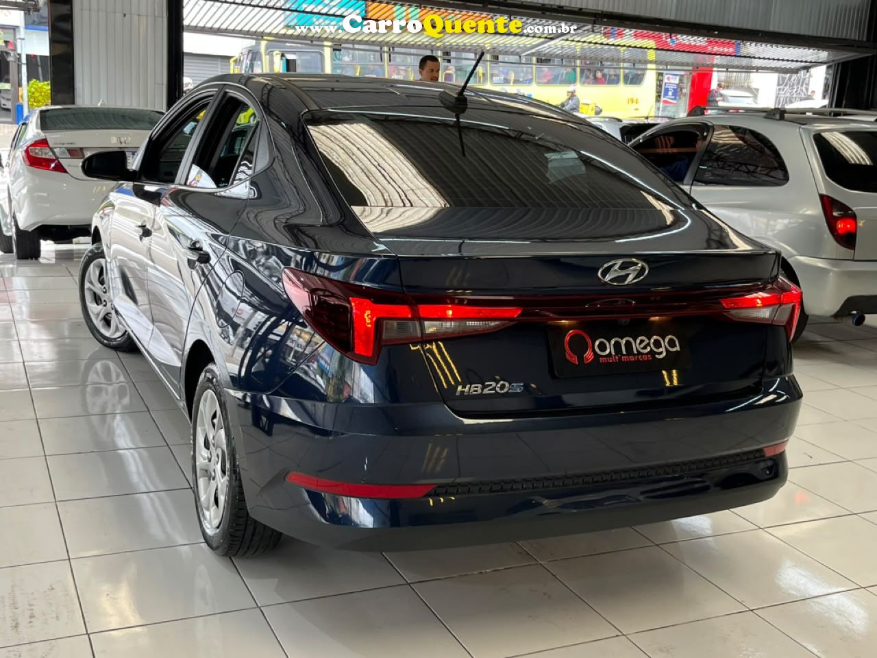 HYUNDAI   HB20S COMFORT 1.0  FLEX 12V MEC.   AZUL 2024 1.0 FLEX - Loja