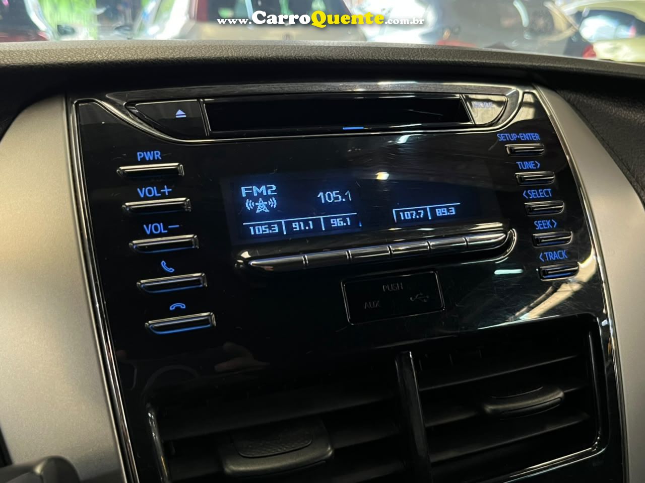 TOYOTA   YARIS XL LIVE 1.3 FLEX 16V 5P AUT.   CINZA 2021 1.3 FLEX - Loja