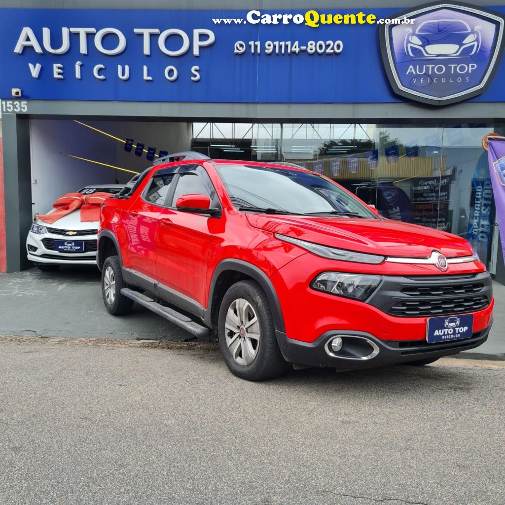 FIAT   TORO FREEDOM 1.8 16V FLEX AUT.   VERMELHO 2019 1.8 FLEX - Loja