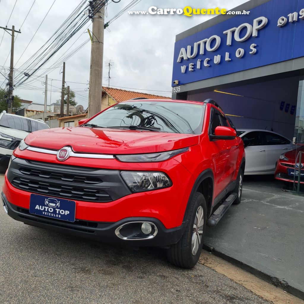 FIAT   TORO FREEDOM 1.8 16V FLEX AUT.   VERMELHO 2019 1.8 FLEX - Loja