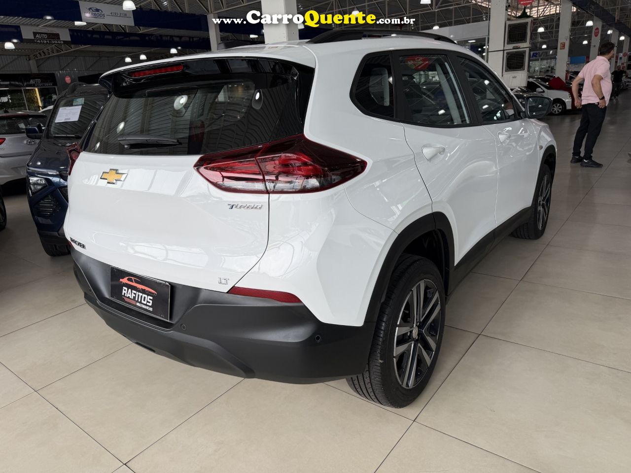 CHEVROLET   TRACKER LT 1.0 TURBO 12V FLEX AUT.   BRANCO 2025 1.0 FLEX - Loja