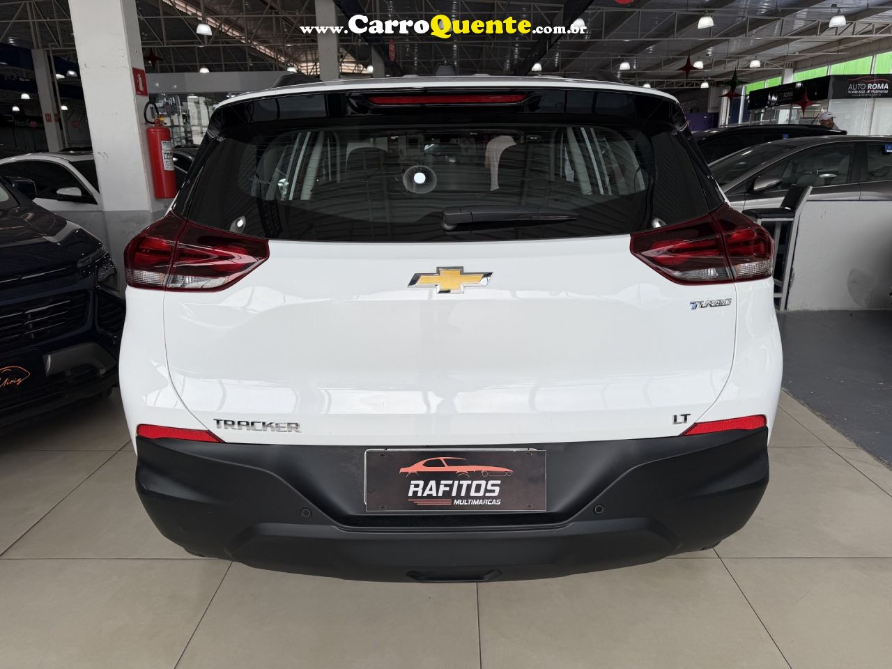 CHEVROLET   TRACKER LT 1.0 TURBO 12V FLEX AUT.   BRANCO 2025 1.0 FLEX - Loja