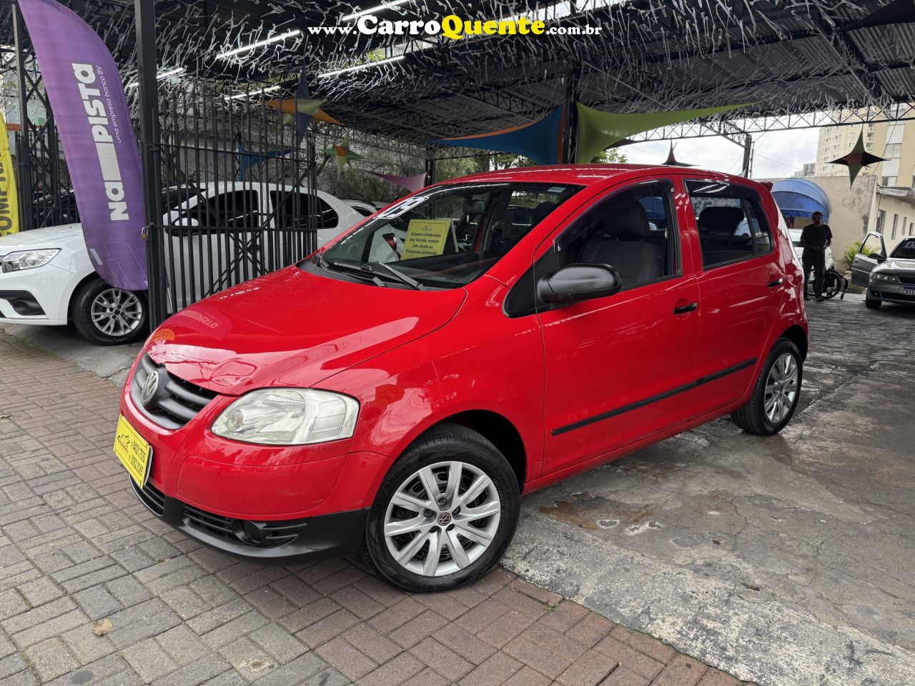 VOLKSWAGEN   FOX CITY 1.0 MI 1.0MI TOTAL FLEX 8V 5P   VERMELHO 2009 1.0 FLEX - Loja