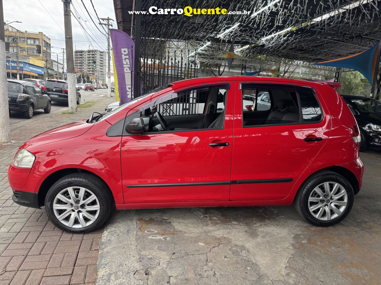VOLKSWAGEN   FOX CITY 1.0 MI 1.0MI TOTAL FLEX 8V 5P   VERMELHO 2009 1.0 FLEX - Loja