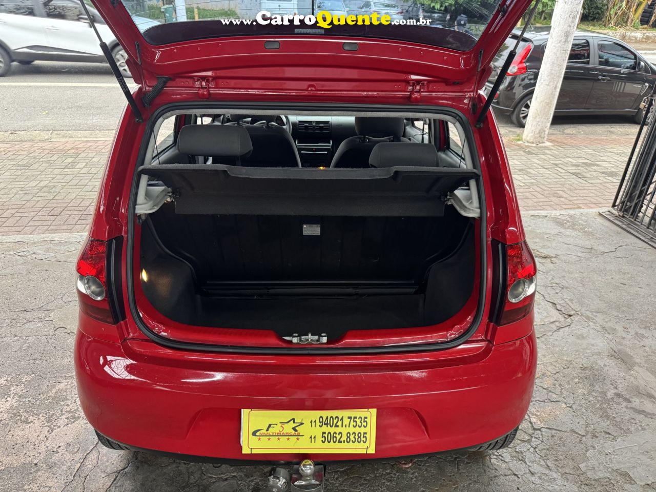 VOLKSWAGEN   FOX CITY 1.0 MI 1.0MI TOTAL FLEX 8V 5P   VERMELHO 2009 1.0 FLEX - Loja