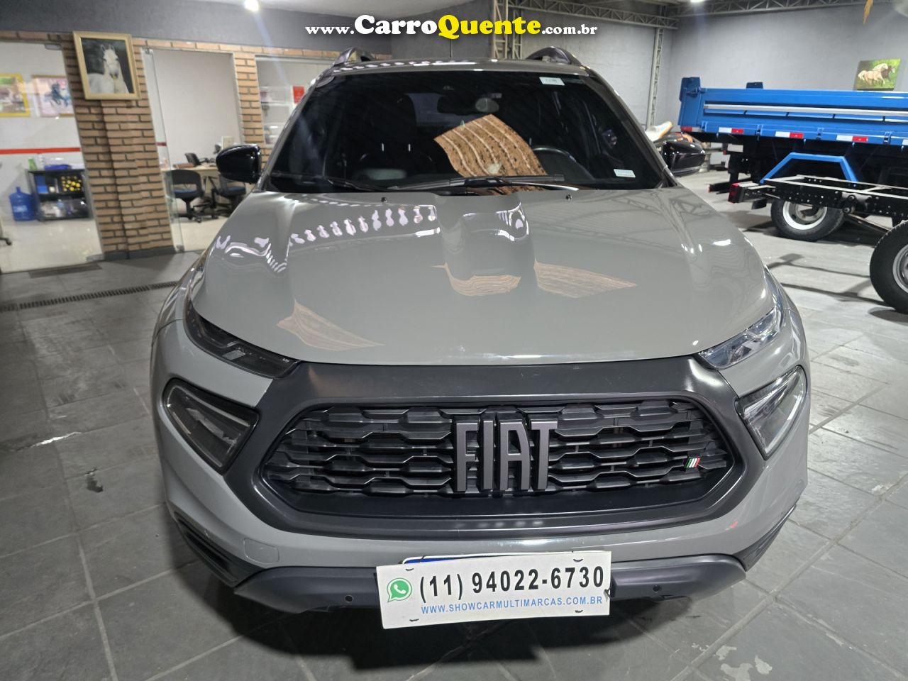 FIAT   TORO VOLCANO 1.3 T270 4X2 FLEX AUT.   CINZA 2023 1.3 FLEX - Loja