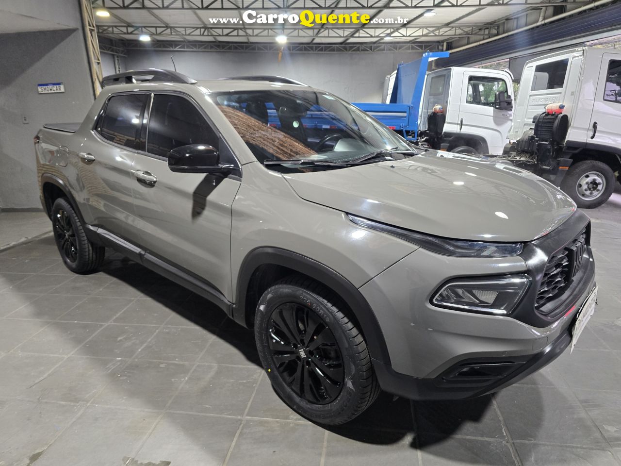 FIAT   TORO VOLCANO 1.3 T270 4X2 FLEX AUT.   CINZA 2023 1.3 FLEX - Loja