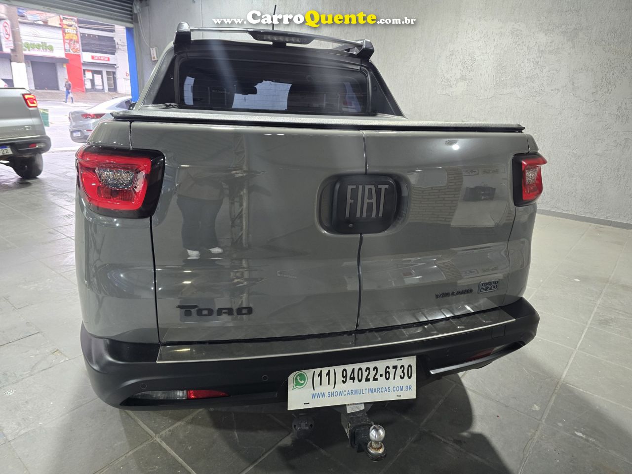 FIAT   TORO VOLCANO 1.3 T270 4X2 FLEX AUT.   CINZA 2023 1.3 FLEX - Loja