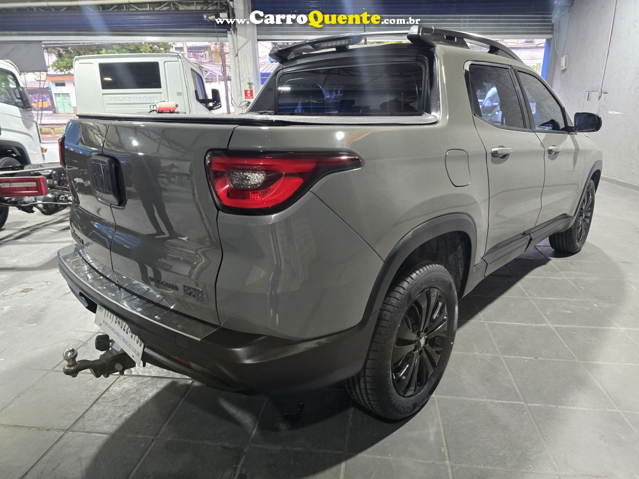 FIAT   TORO VOLCANO 1.3 T270 4X2 FLEX AUT.   CINZA 2023 1.3 FLEX - Loja