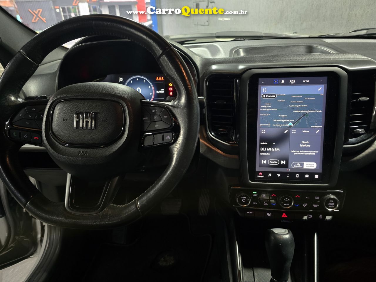 FIAT   TORO VOLCANO 1.3 T270 4X2 FLEX AUT.   CINZA 2023 1.3 FLEX - Loja