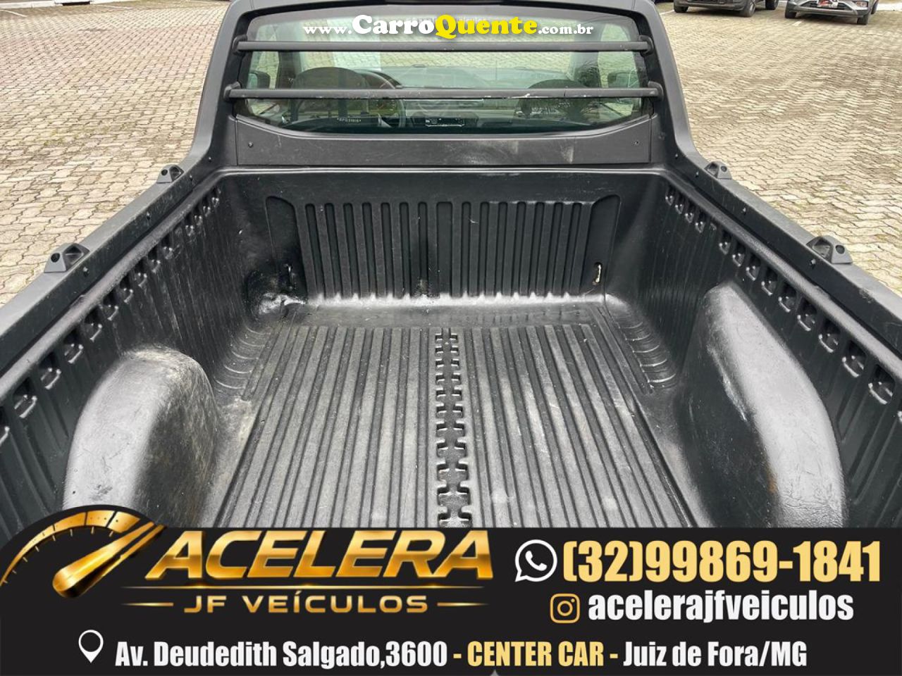 VOLKSWAGEN   SAVEIRO ROBUST 1.6 TOTAL FLEX 16V    PRETO 2024 1.6 FLEX - Loja