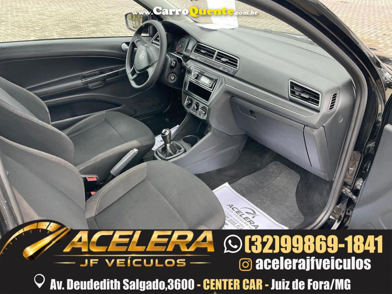 VOLKSWAGEN   SAVEIRO ROBUST 1.6 TOTAL FLEX 16V    PRETO 2024 1.6 FLEX - Loja