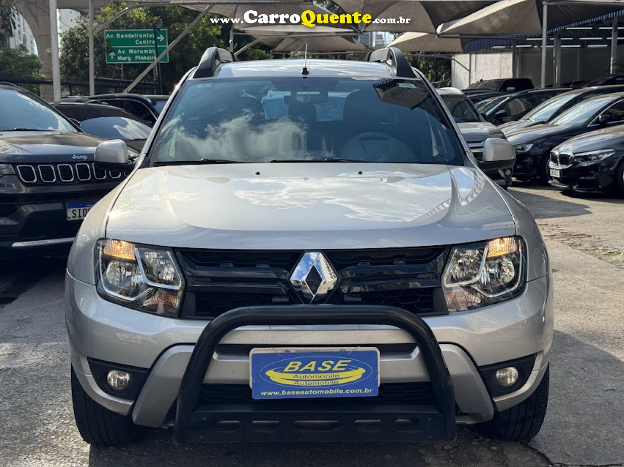 RENAULT   DUSTER DYNAMIQUE 2.0 FLEX 16V AUT.   PRATA 2017 2.0 FLEX - Loja