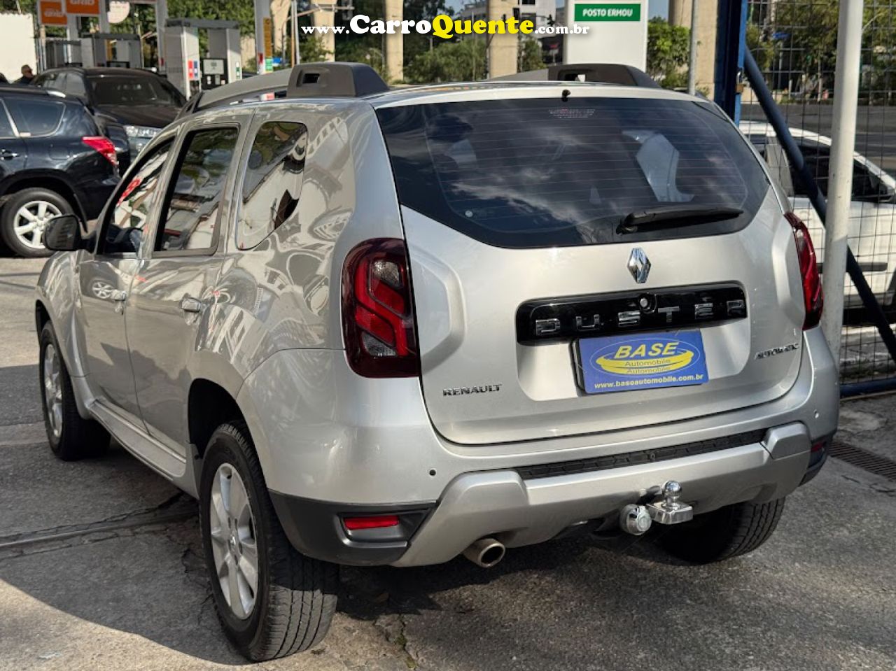 RENAULT   DUSTER DYNAMIQUE 2.0 FLEX 16V AUT.   PRATA 2017 2.0 FLEX - Loja