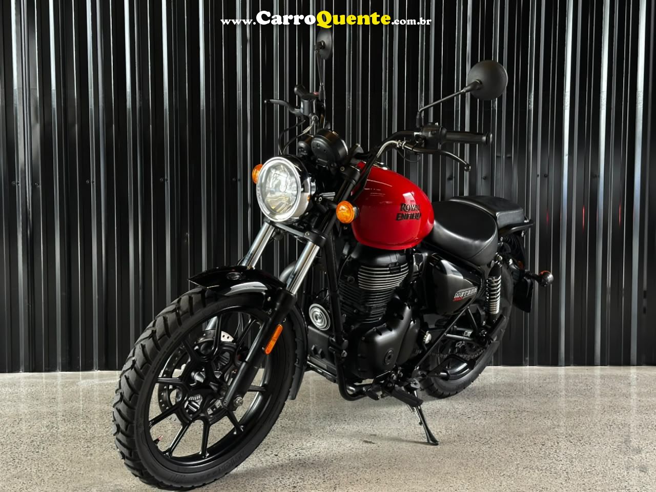 ROYAL ENFIELD   METEOR FIREBALL 350CC ABS   VERMELHO 2022 350 GASOLINA - Loja
