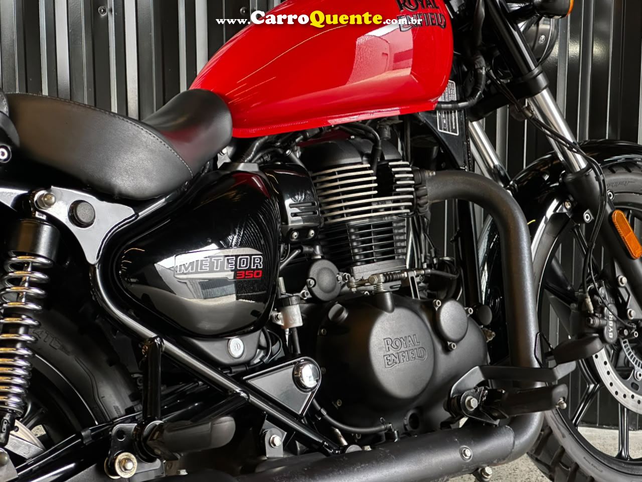 ROYAL ENFIELD   METEOR FIREBALL 350CC ABS   VERMELHO 2022 350 GASOLINA - Loja