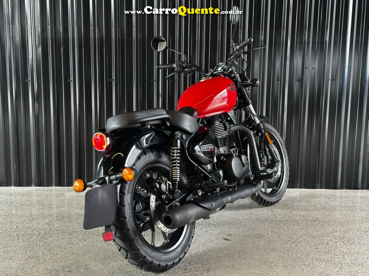 ROYAL ENFIELD   METEOR FIREBALL 350CC ABS   VERMELHO 2022 350 GASOLINA - Loja