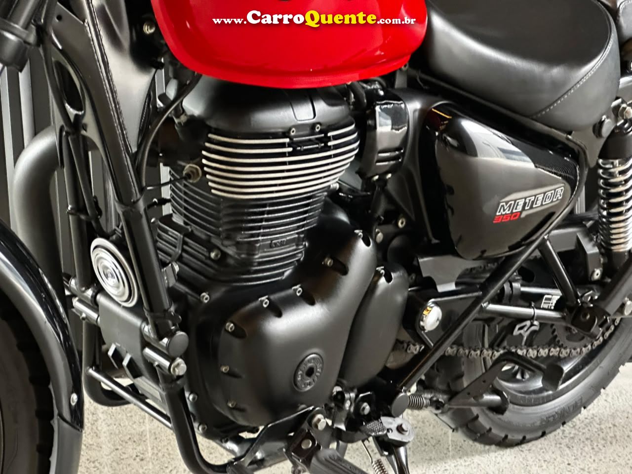 ROYAL ENFIELD   METEOR FIREBALL 350CC ABS   VERMELHO 2022 350 GASOLINA - Loja