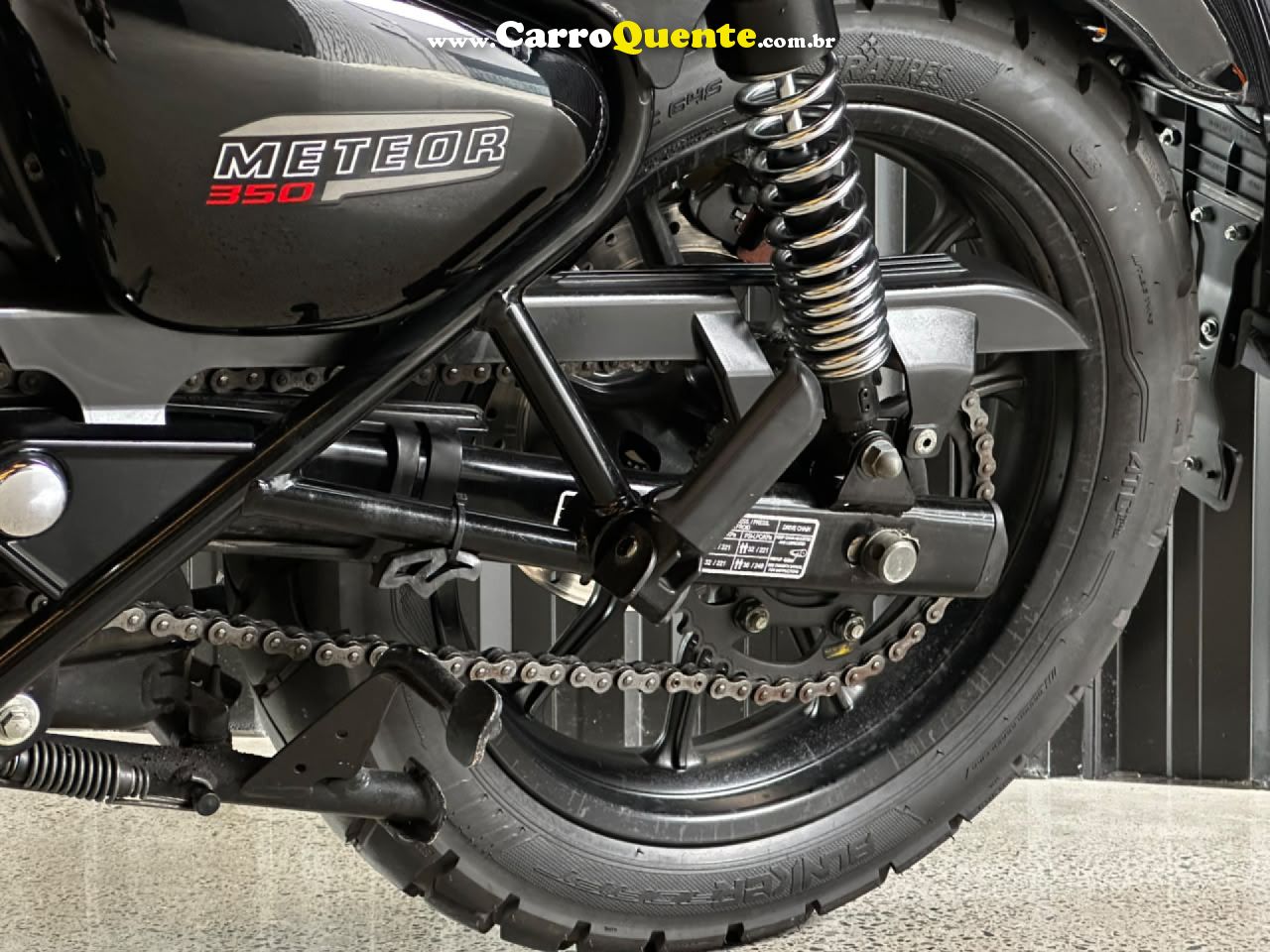 ROYAL ENFIELD   METEOR FIREBALL 350CC ABS   VERMELHO 2022 350 GASOLINA - Loja
