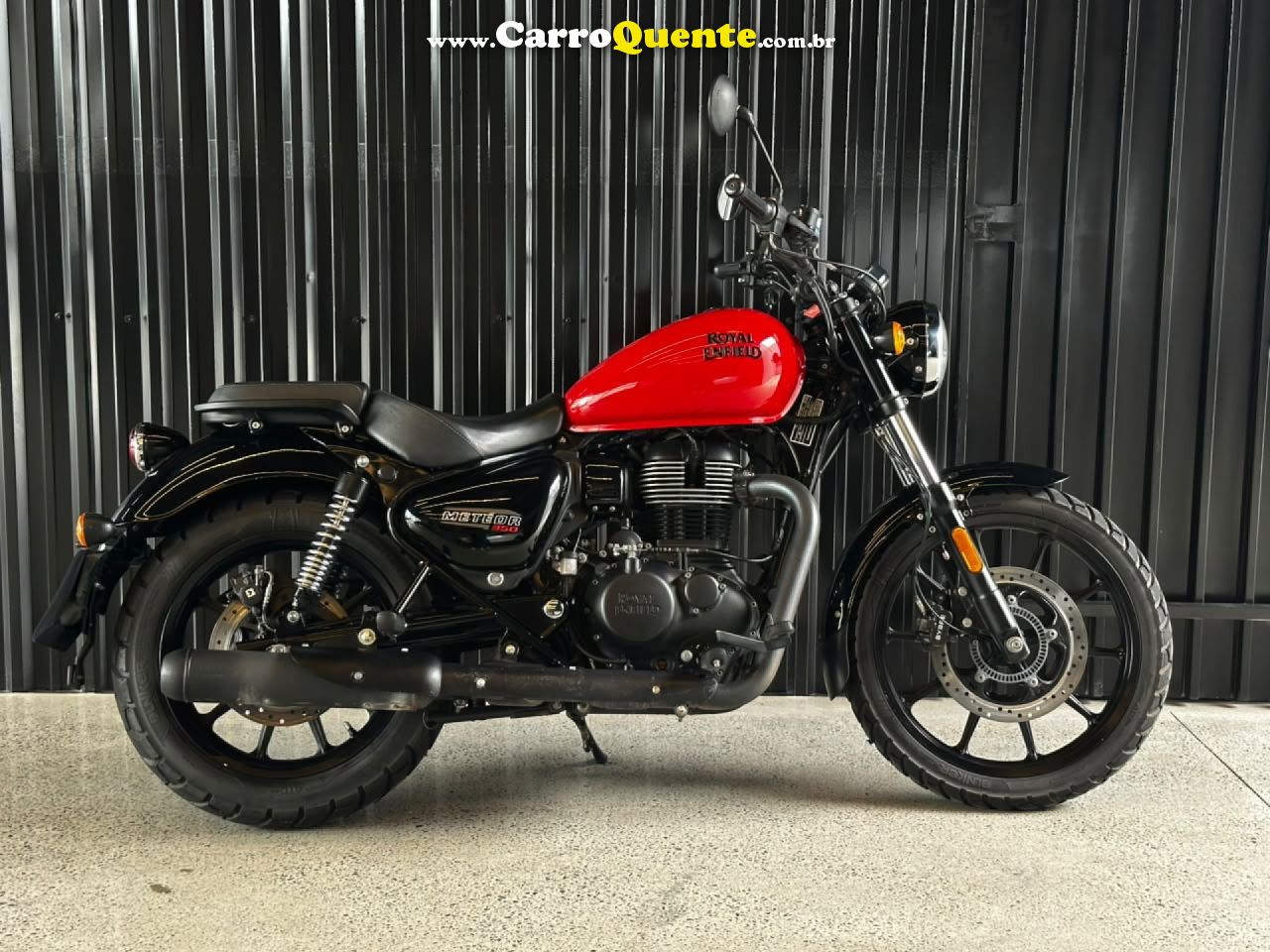 ROYAL ENFIELD   METEOR FIREBALL 350CC ABS   VERMELHO 2022 350 GASOLINA - Loja
