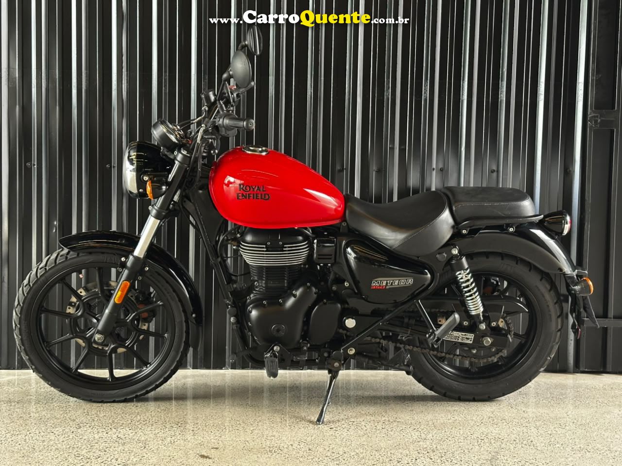 ROYAL ENFIELD   METEOR FIREBALL 350CC ABS   VERMELHO 2022 350 GASOLINA - Loja
