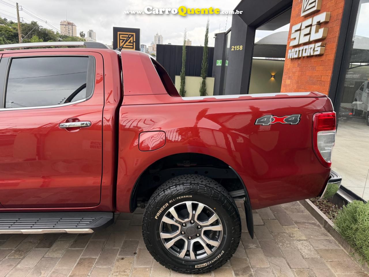 FORD   RANGER LIMITED 3.2 4X4 CD DIESEL AUT.   VERMELHO 2022 3.2 DIESEL - Loja
