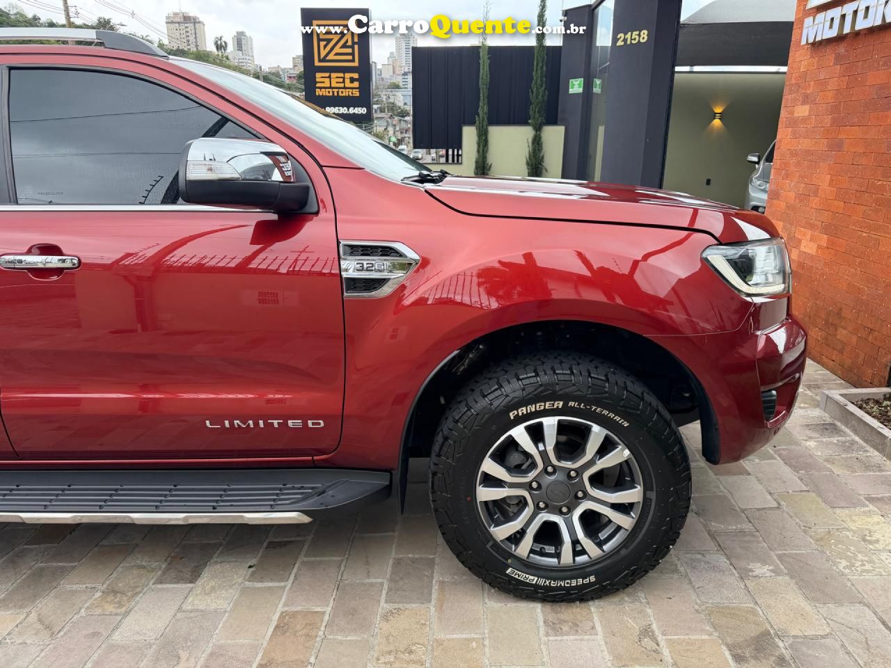 FORD   RANGER LIMITED 3.2 4X4 CD DIESEL AUT.   VERMELHO 2022 3.2 DIESEL - Loja