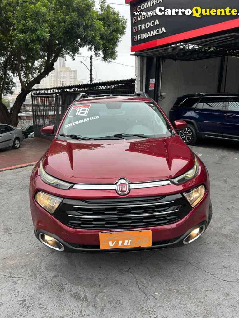 FIAT   TORO FREEDOM 2.4 16V FLEX AUT.   VERMELHO 2018 2.4 FLEX - Loja