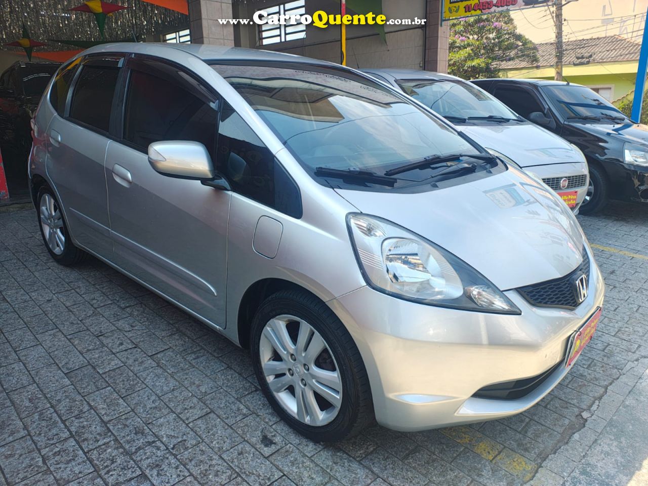 HONDA   FIT EX S 1.5 EX 1.5 FLEX 16V 5P MEC.   PRATA 2011 1.5 FLEX - Loja