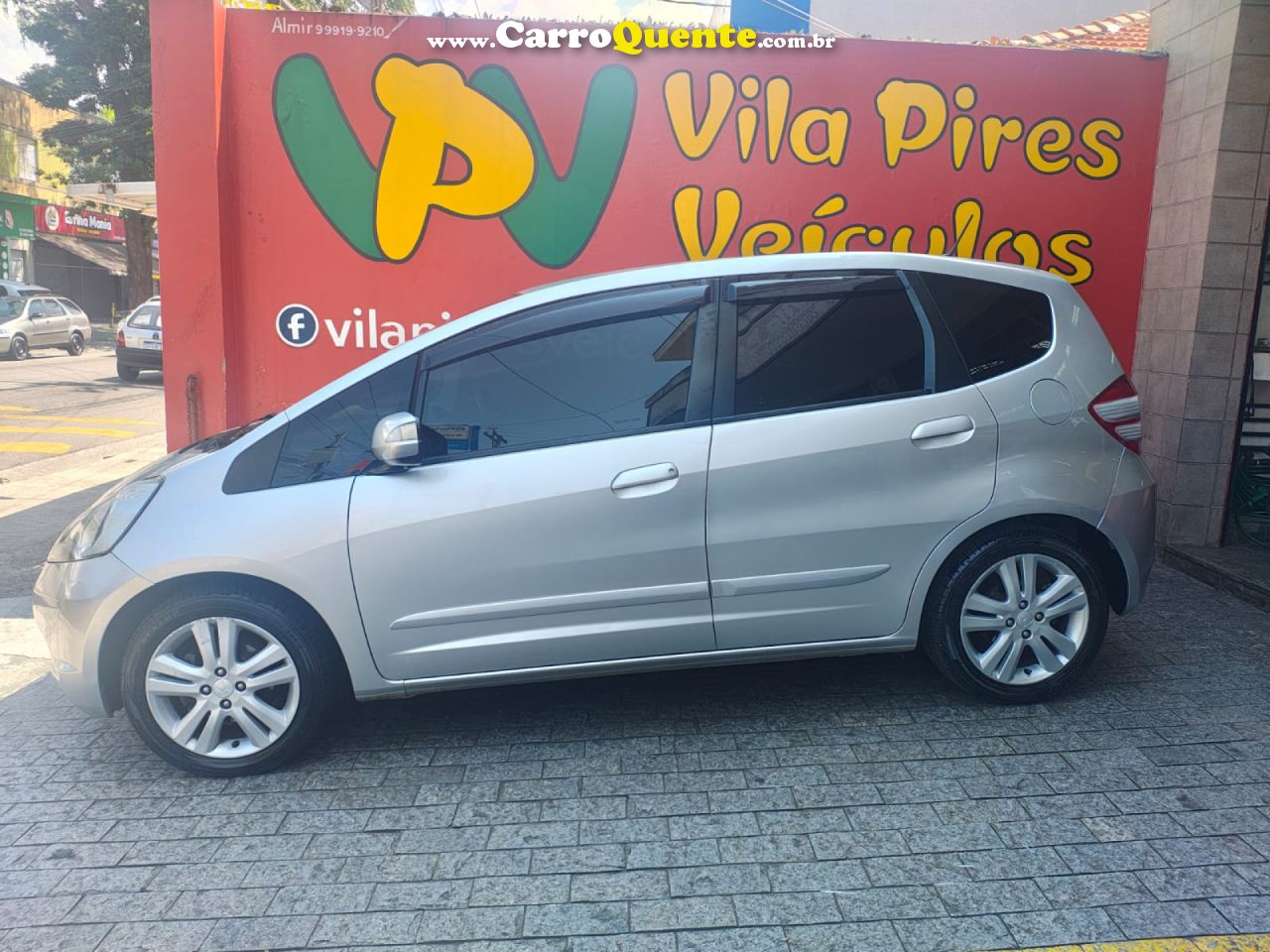 HONDA   FIT EX S 1.5 EX 1.5 FLEX 16V 5P MEC.   PRATA 2011 1.5 FLEX - Loja