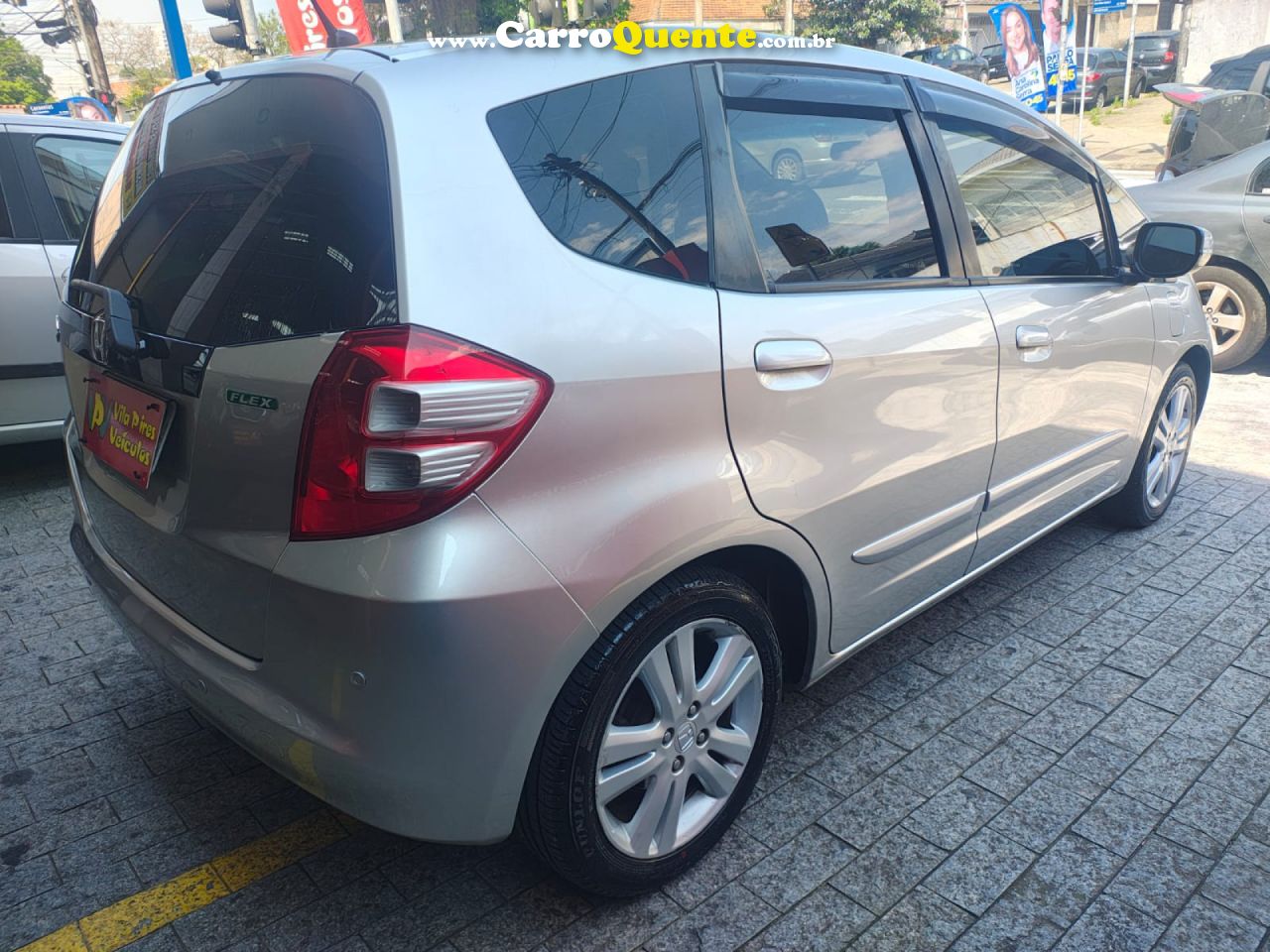 HONDA   FIT EX S 1.5 EX 1.5 FLEX 16V 5P MEC.   PRATA 2011 1.5 FLEX - Loja