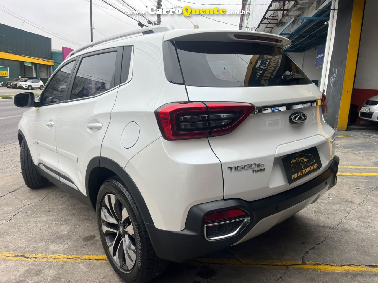 CHERY   TIGGO 5X TXS 1.5 16V TURBO FLEX AUT.   BRANCO 2020 1.5 FLEX - Loja