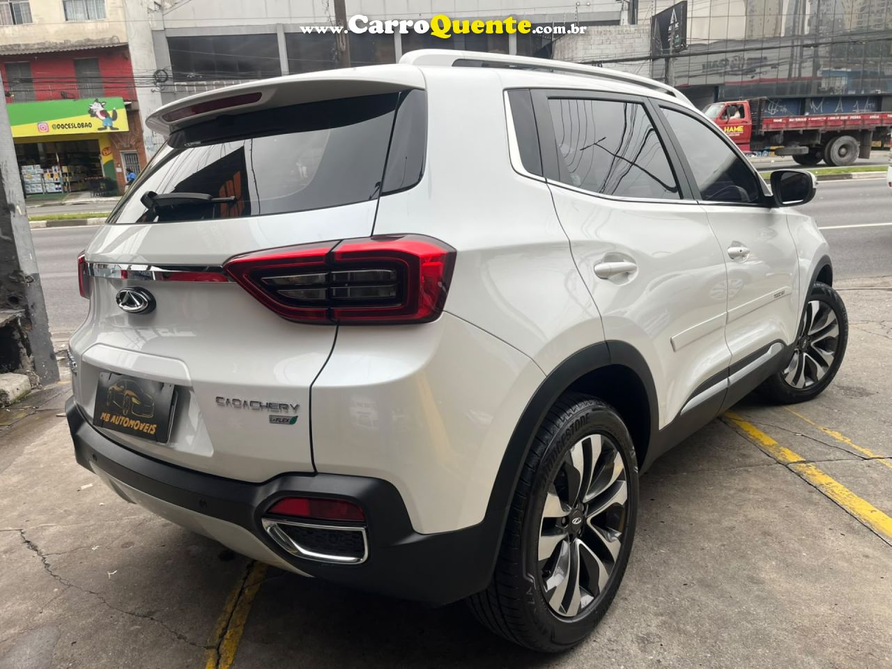 CHERY   TIGGO 5X TXS 1.5 16V TURBO FLEX AUT.   BRANCO 2020 1.5 FLEX - Loja