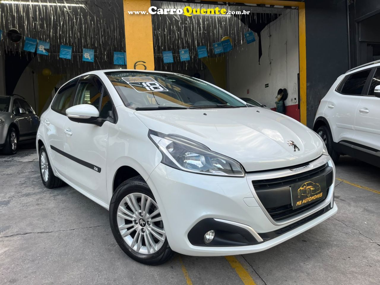 PEUGEOT   208 ACTIVE PACK 1.2 FLEX 12V 5P MEC.   PRATA 2018 1.2 FLEX - Loja