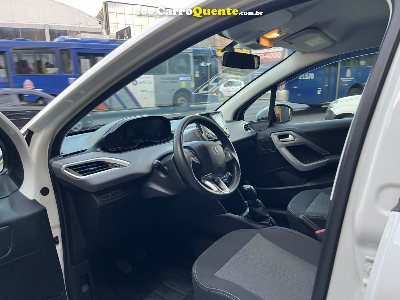 PEUGEOT   208 ACTIVE PACK 1.2 FLEX 12V 5P MEC.   PRATA 2018 1.2 FLEX - Loja