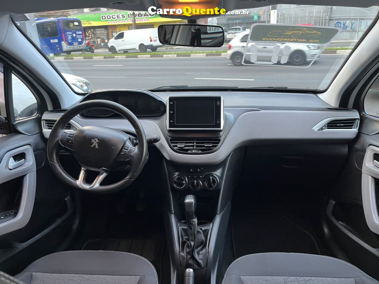 PEUGEOT   208 ACTIVE PACK 1.2 FLEX 12V 5P MEC.   PRATA 2018 1.2 FLEX - Loja