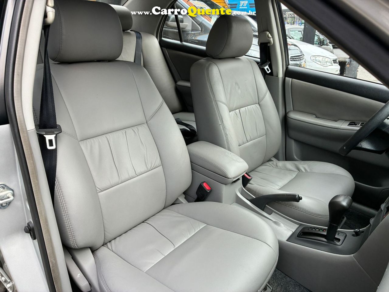TOYOTA   COROLLA XEI 1.81.8 FLEX 16V AUT.   PRATA 2003 1.8 FLEX - Loja