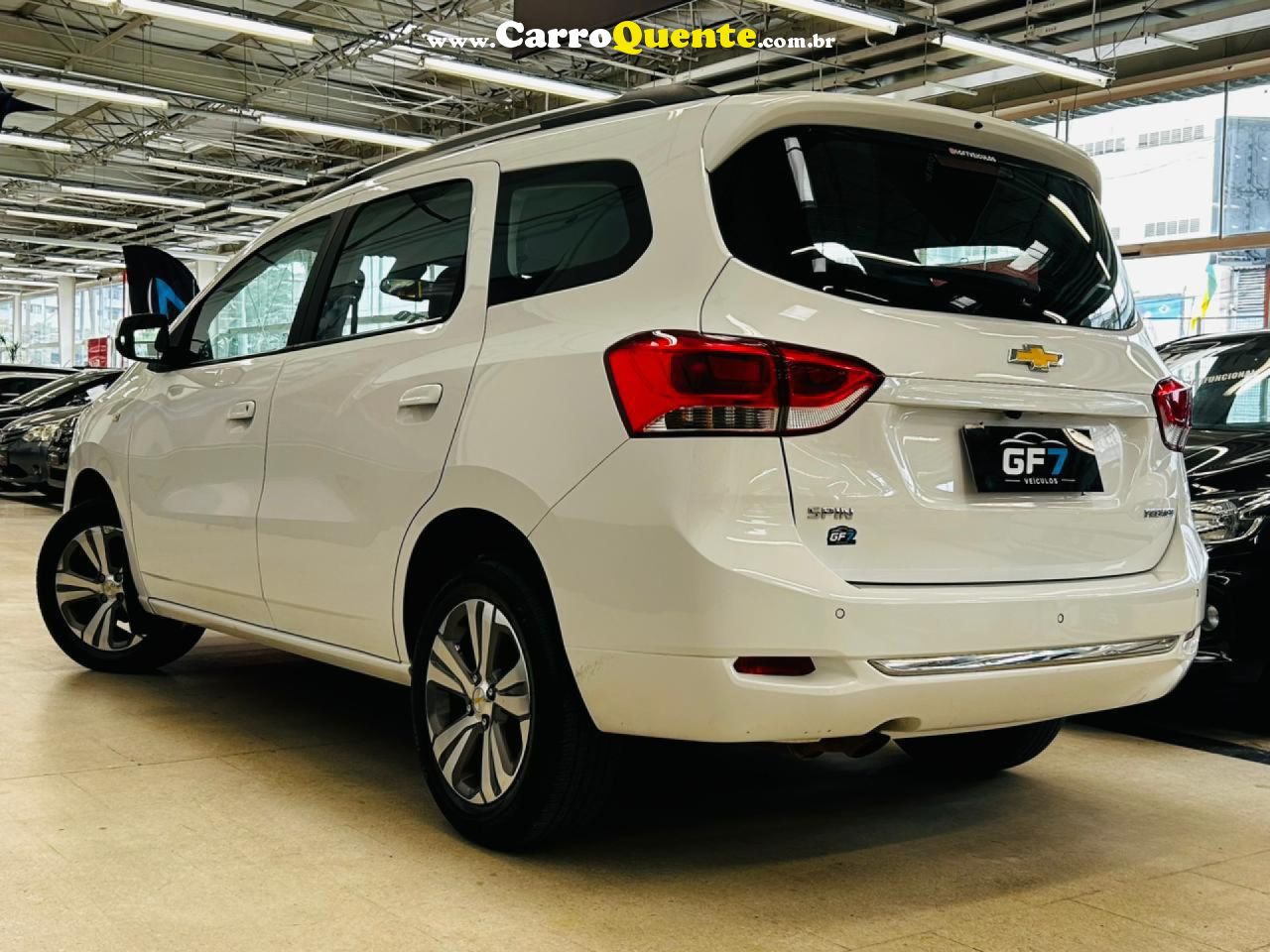 CHEVROLET   SPIN PREMIER 1.8 8V ECONO.FLEX 5P MEC.   BRANCO 2022 1.8 FLEX - Loja