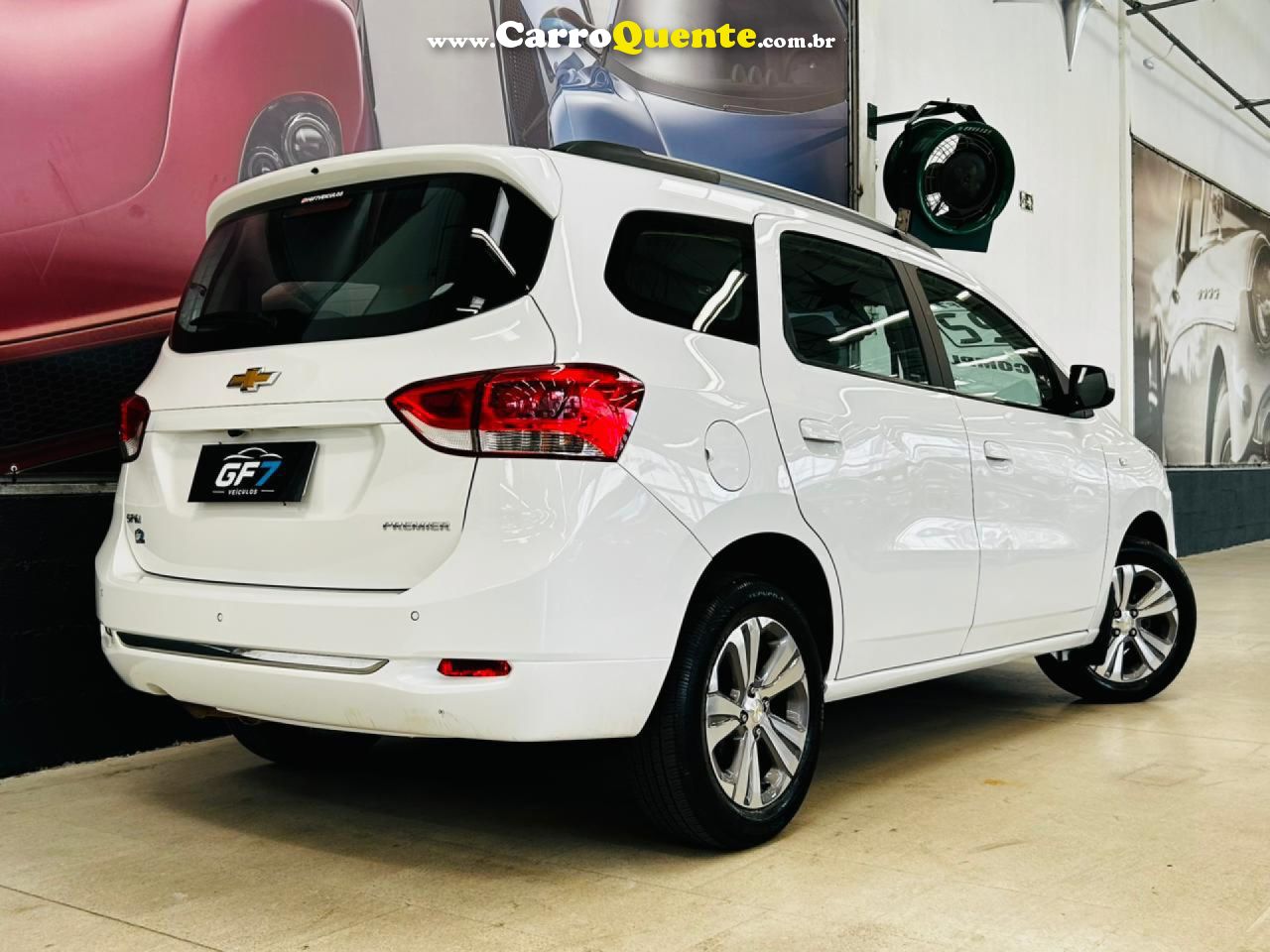 CHEVROLET   SPIN PREMIER 1.8 8V ECONO.FLEX 5P MEC.   BRANCO 2022 1.8 FLEX - Loja