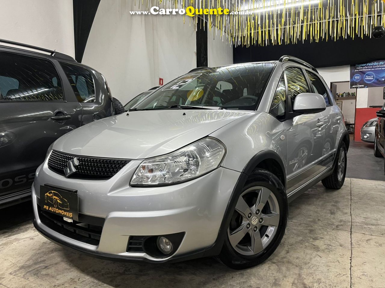 SUZUKI   SX4 2.0 16V 145CV 4WD 5P AUT.   PRATA 2012 2.0 GASOLINA - Loja