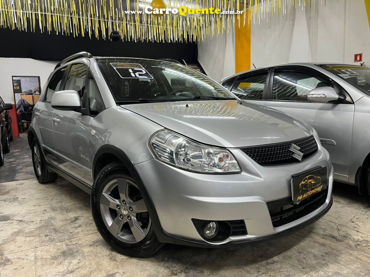 SUZUKI   SX4 2.0 16V 145CV 4WD 5P AUT.   PRATA 2012 2.0 GASOLINA - Loja