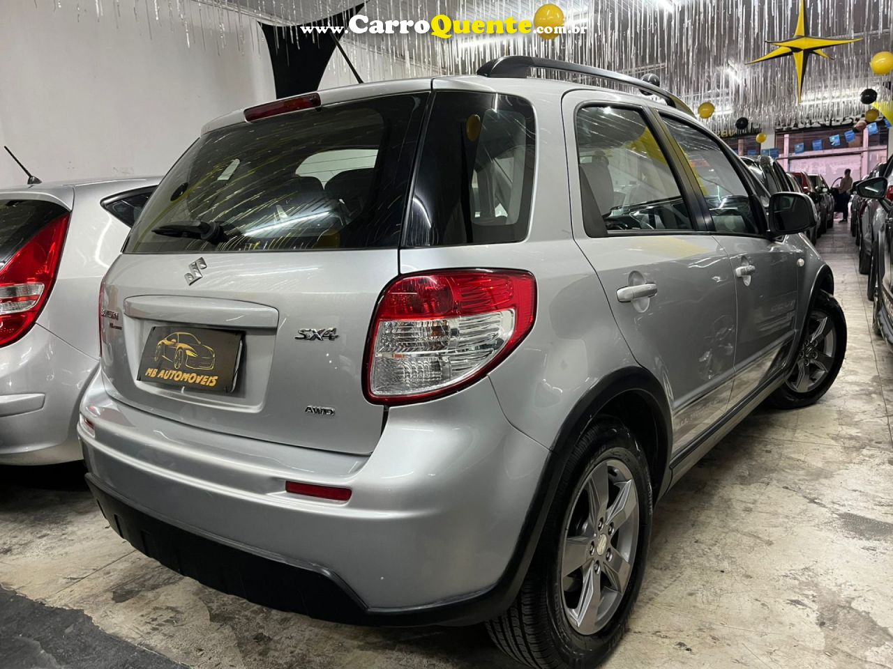 SUZUKI   SX4 2.0 16V 145CV 4WD 5P AUT.   PRATA 2012 2.0 GASOLINA - Loja