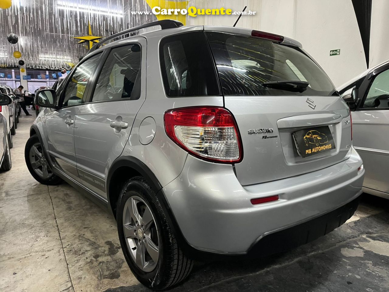 SUZUKI   SX4 2.0 16V 145CV 4WD 5P AUT.   PRATA 2012 2.0 GASOLINA - Loja