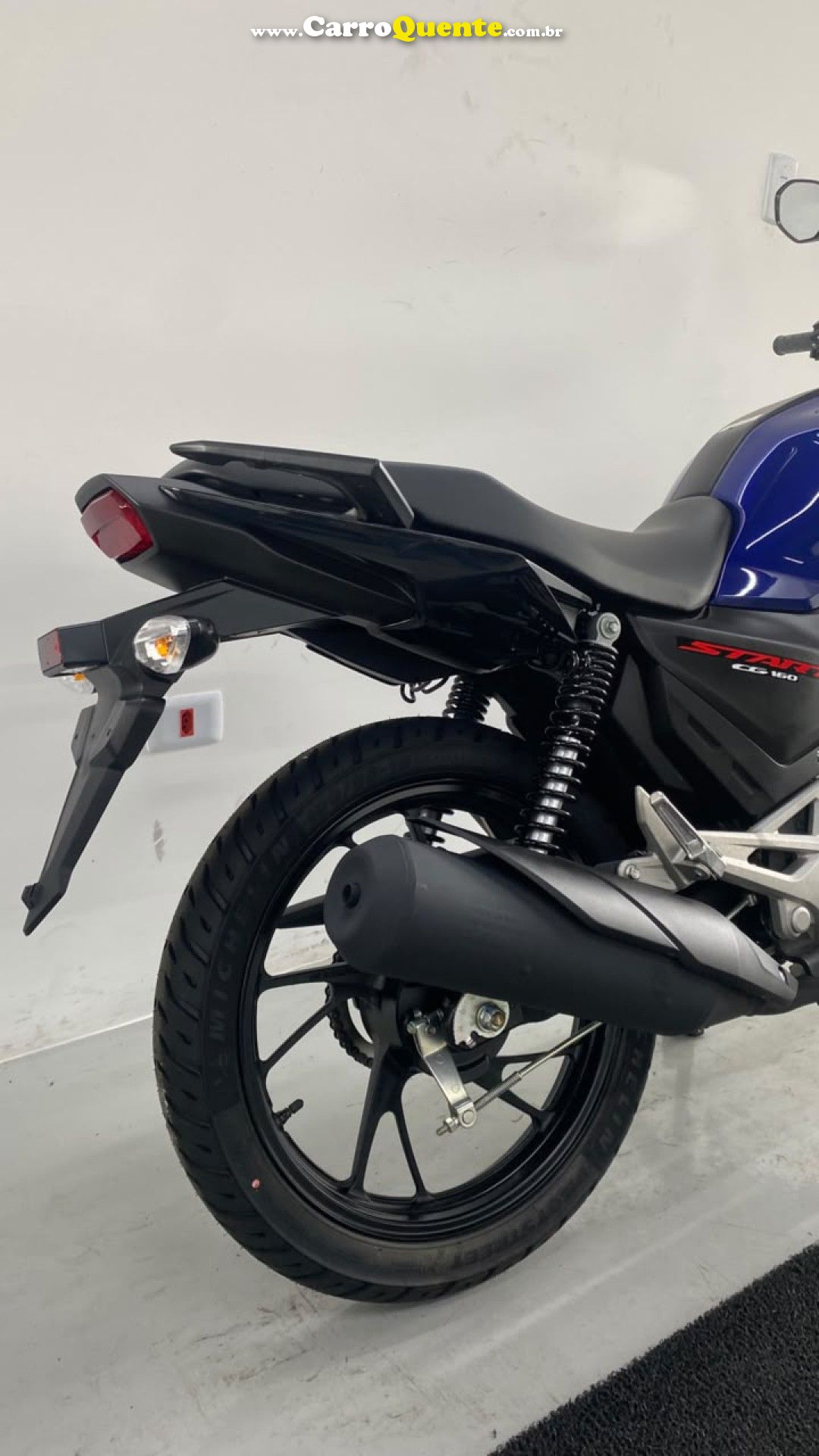 HONDA   CG 160 START   AZUL 2026 160 GASOLINA - Loja