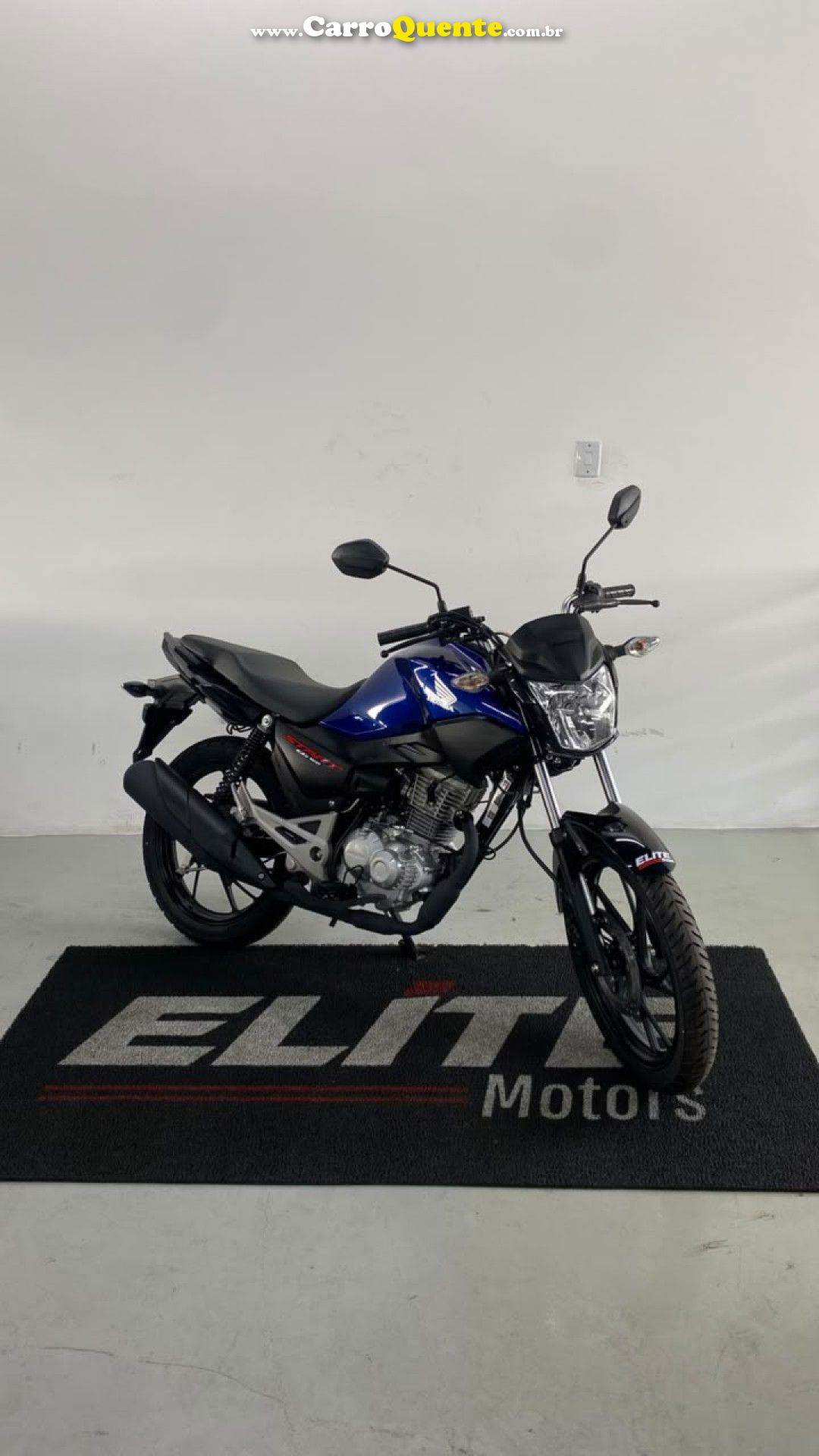 HONDA   CG 160 START   AZUL 2026 160 GASOLINA - Loja